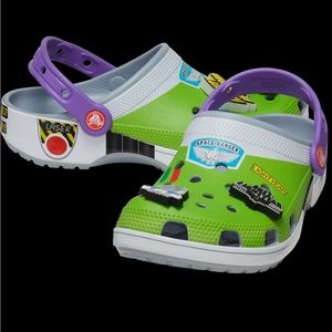 🪀💜  Toys Story Buzz Lightyear x CROCS SZ 6M / 8W 🪀💜